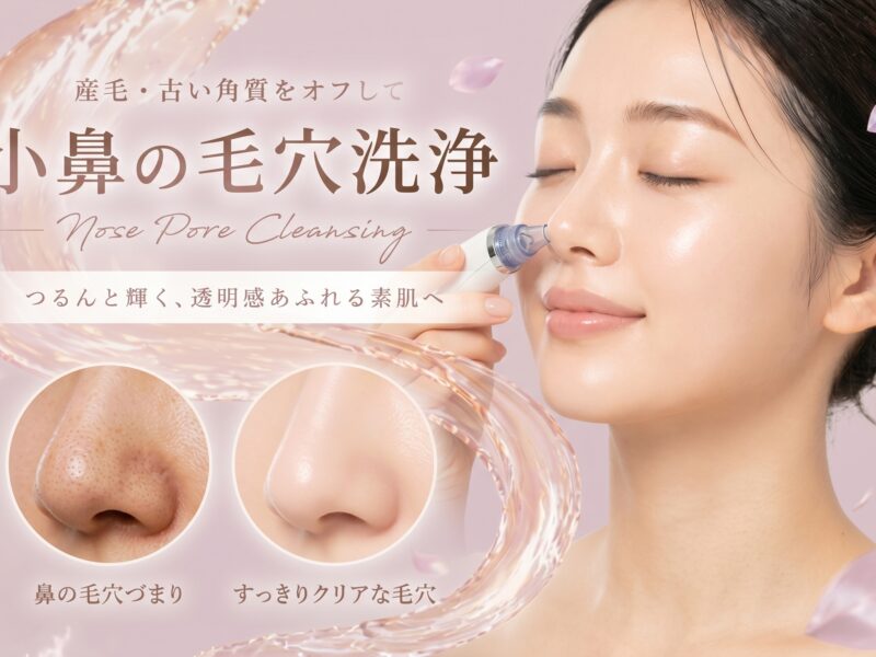 🫧 毛穴汚れをすっきりケア✨